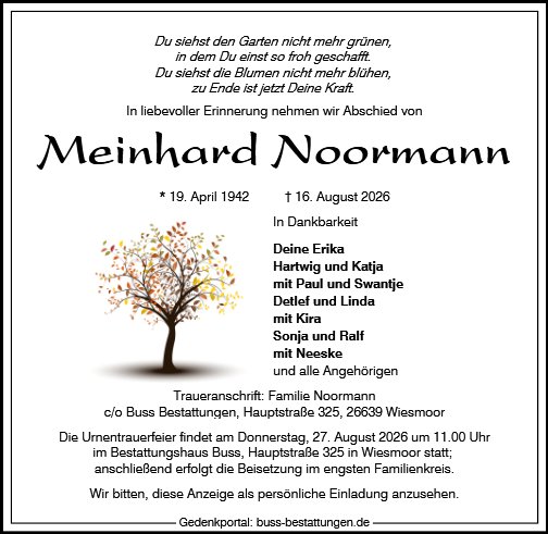 Meinhard Noormann