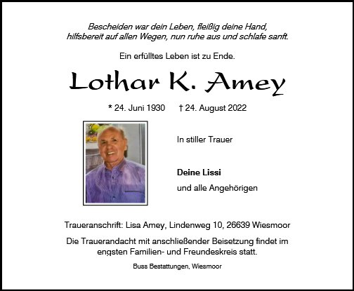 Lothar Amey