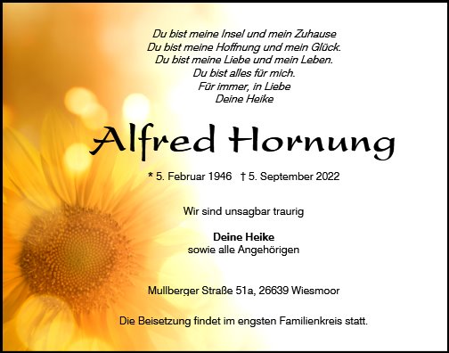 Alfred Hornung