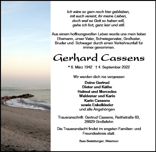 Gerhard Caßens