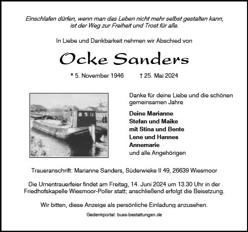 Ocke Sanders