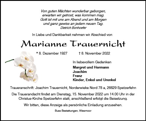 Marianne Trauernicht