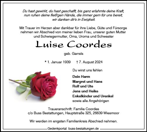 Luise Coordes