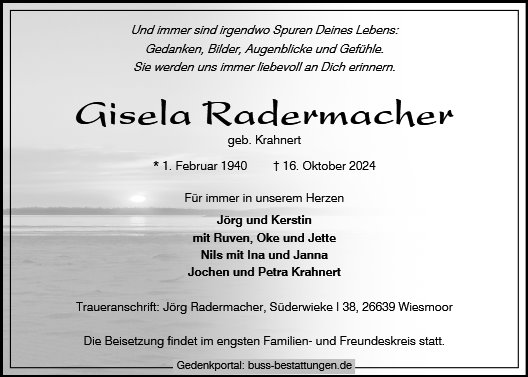 Gisela Radermacher