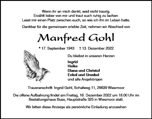 Manfred Gohl