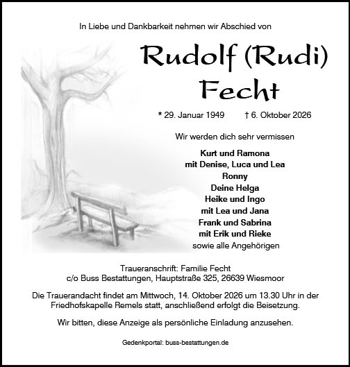 Rudolf Gerhard Fecht