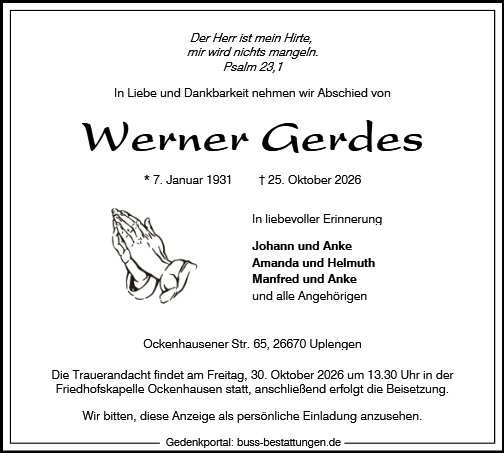 Werner Gerdes