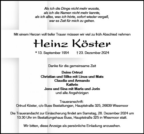 Heinz Köster