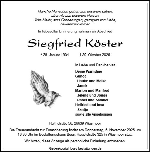 Siegfried Köster