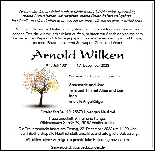 Arnold Wilken