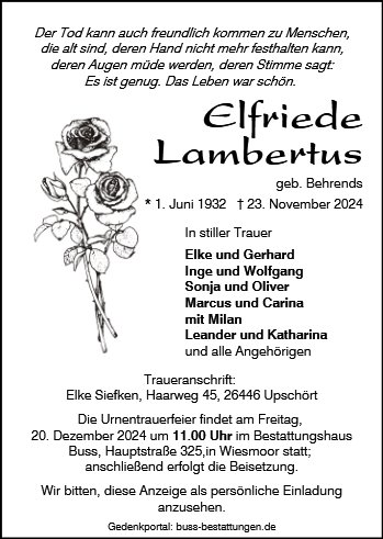 Elfriede Lambertus