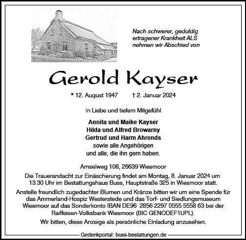 Gerold Kayser