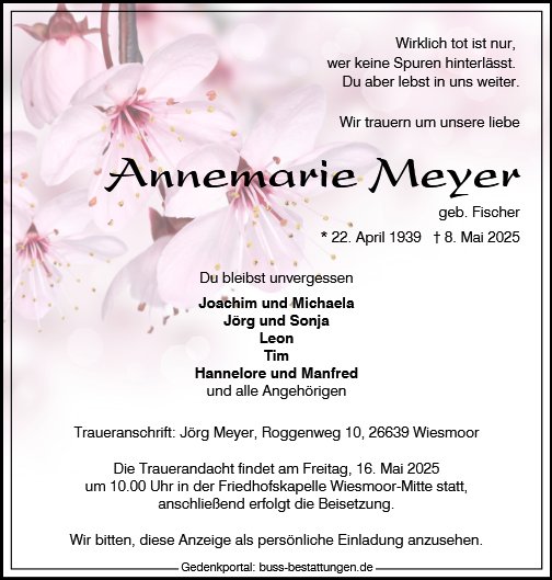 Annemarie Meyer