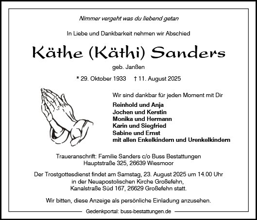 Käthe Sanders