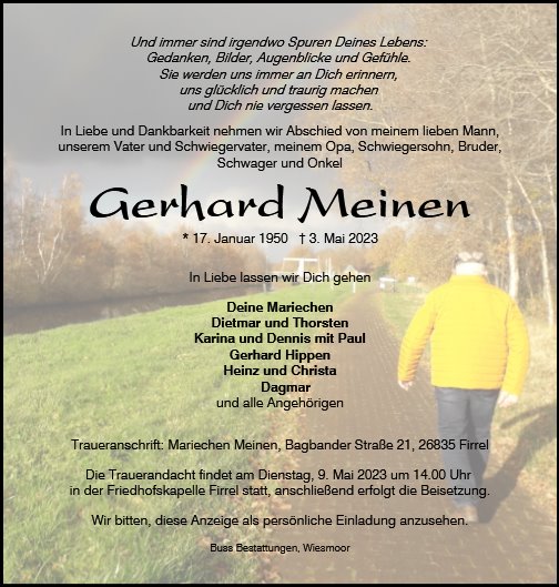 Gerhard Meinen
