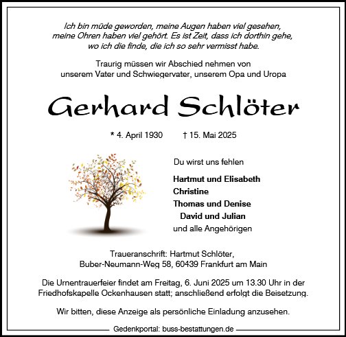 Gerhard Schlöter