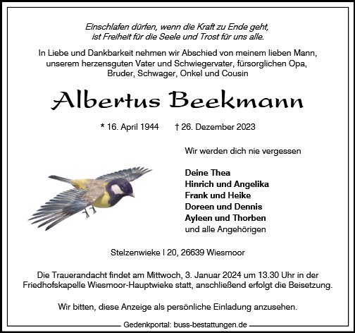 Albertus Beekmann