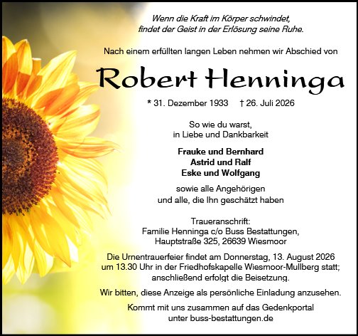 Robert Henninga