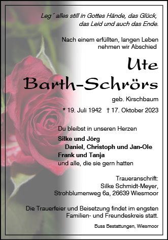 Ute Barth-Schrörs