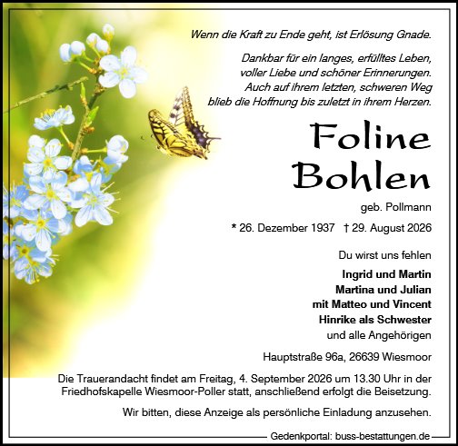 Foline Bohlen