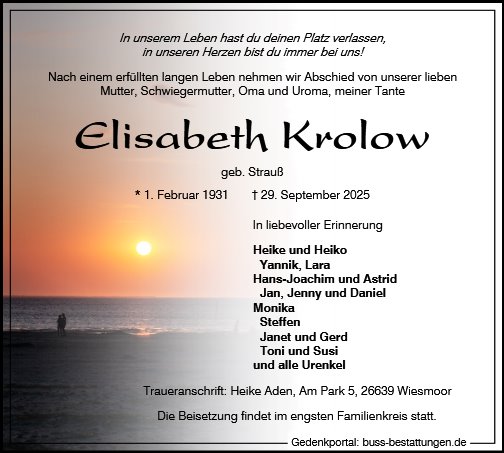Elisabeth Krolow