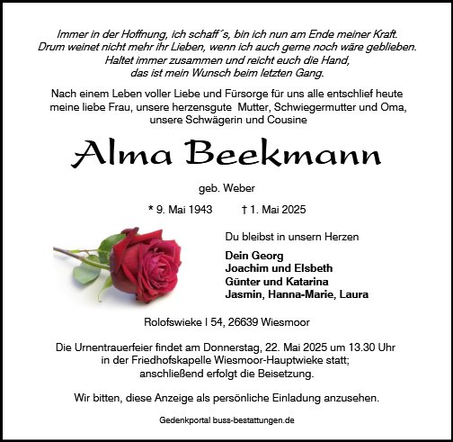 Alma Beekmann