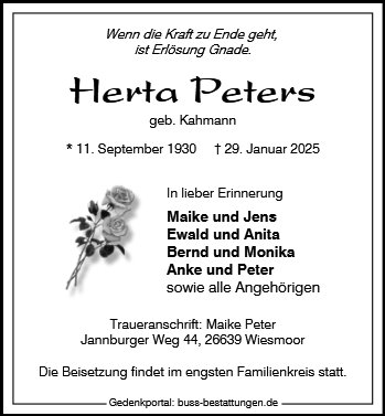 Herta Peters