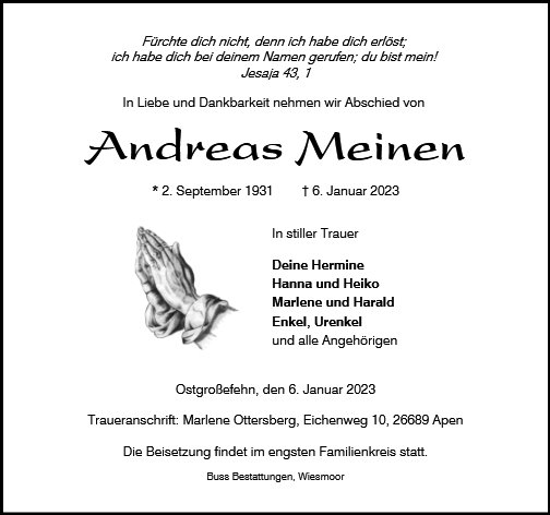 Andreas Meinen