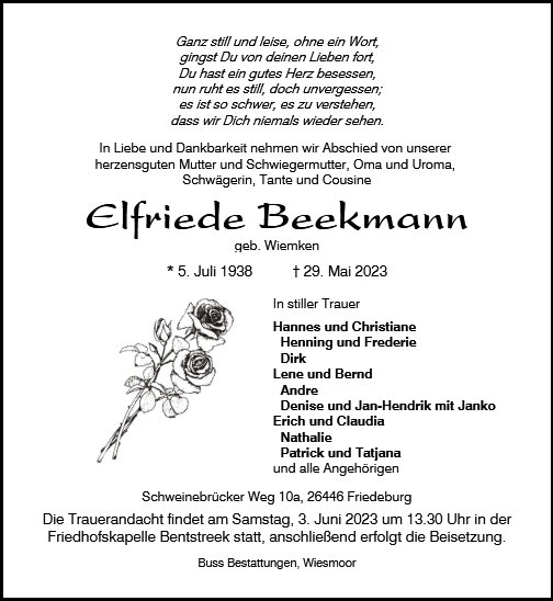 Elfriede Beekmann