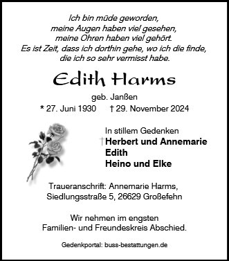 Edith Harms