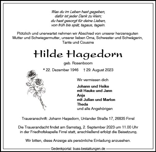 Hilde Hagedorn