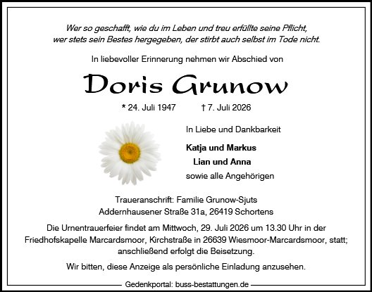 Doris Grunow
