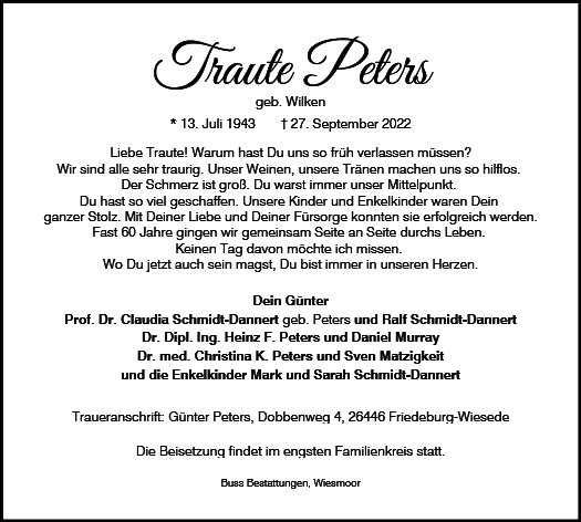 Traute Peters