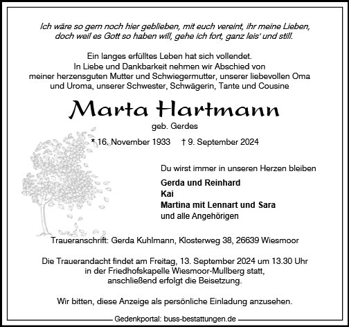 Marta Hartmann