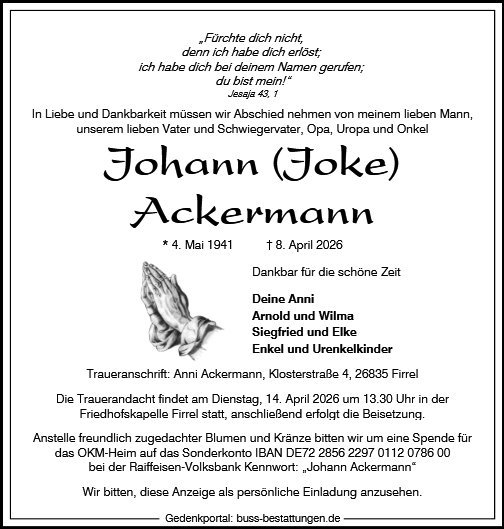 Johann Ackermann