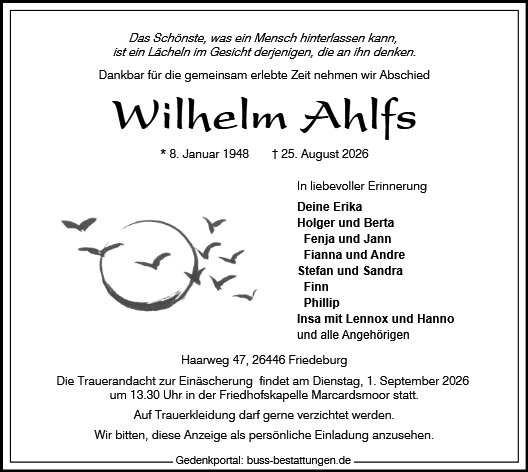 Wilhelm Ahlfs