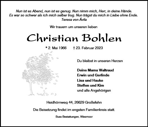 Christian Bohlen
