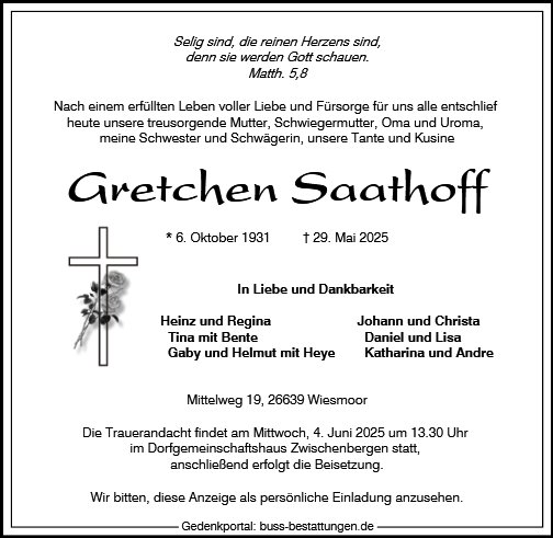 Gretchen Saathoff