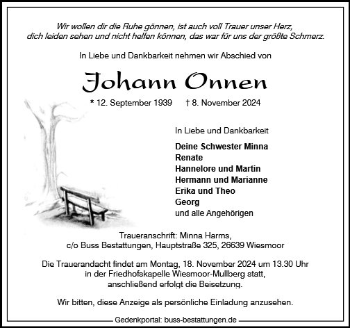 Johann Onnen