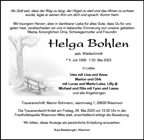Helga Bohlen