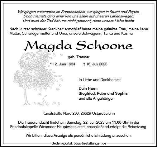Magda Schoone