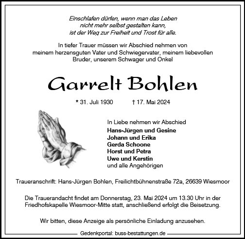 Garrelt Bohlen