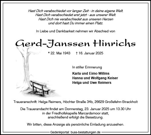 Gerd-Janssen Hinrichs