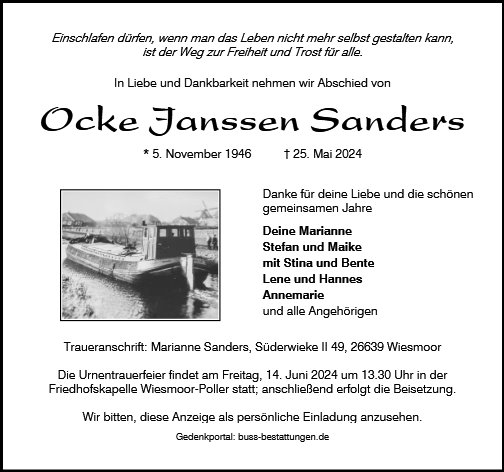 Ocke Sanders