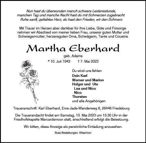 Martha Eberhard