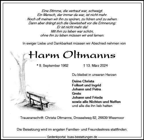 Harm Oltmanns