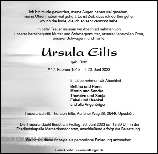 Ursula Eilts
