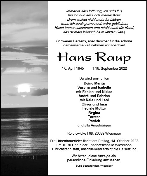 Hans Raup