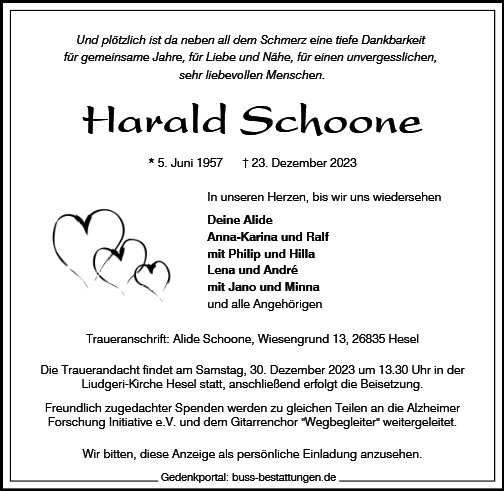 Harald Schoone