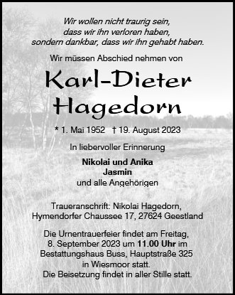 Karl-Dieter Hagedorn